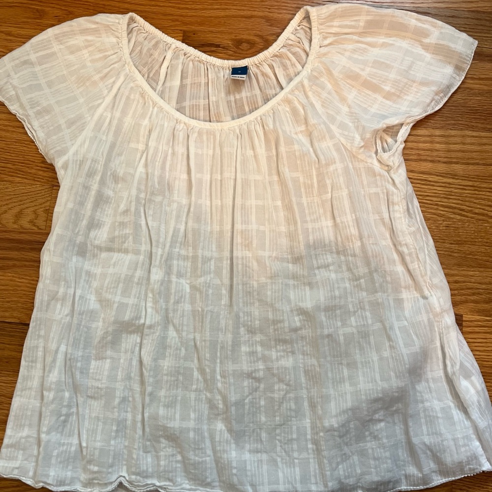 Old Navy White Blouse